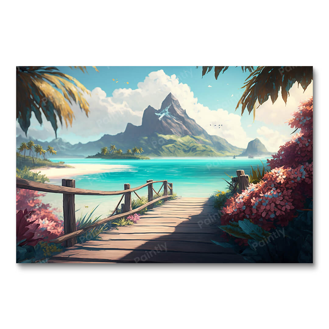 Beachfront Beauty (Wall Art)