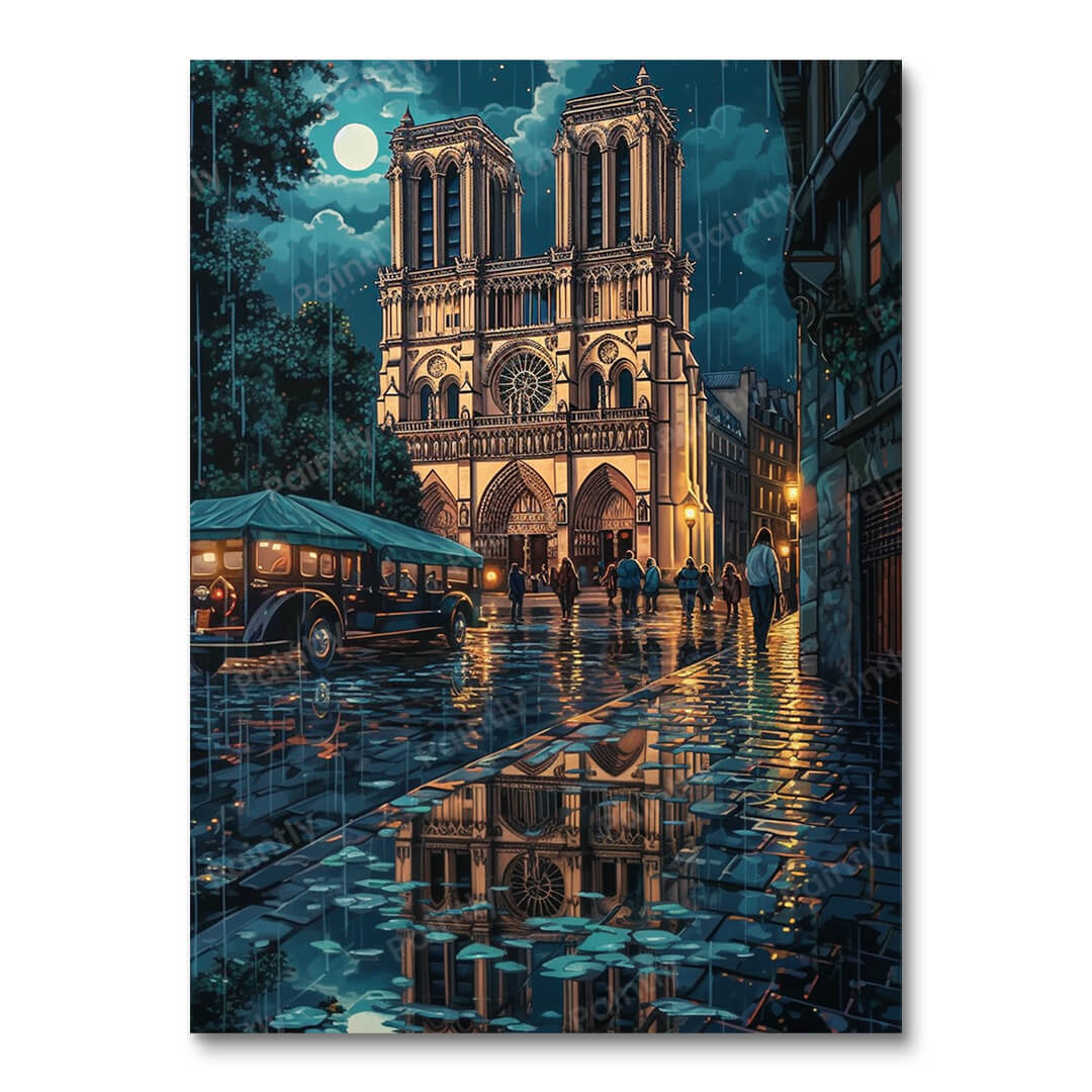 Notre Dame Cathedral (Paint by Numbers)