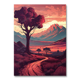 Fiery Vistas (Wall Art)