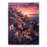 Santorini Coast (Wall Art)