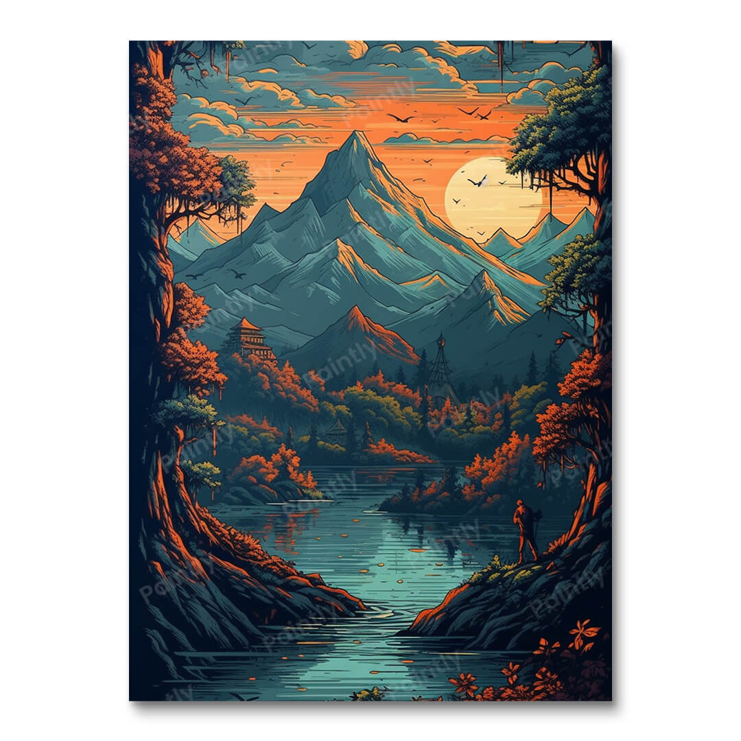 Dusk Delights (Diamond Painting)