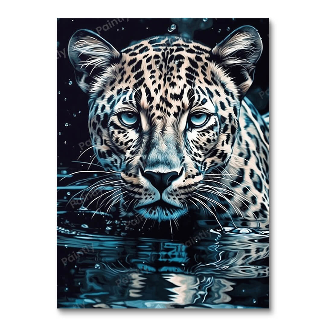 Leopard's Transcendent Gaze (Diamond Painting)