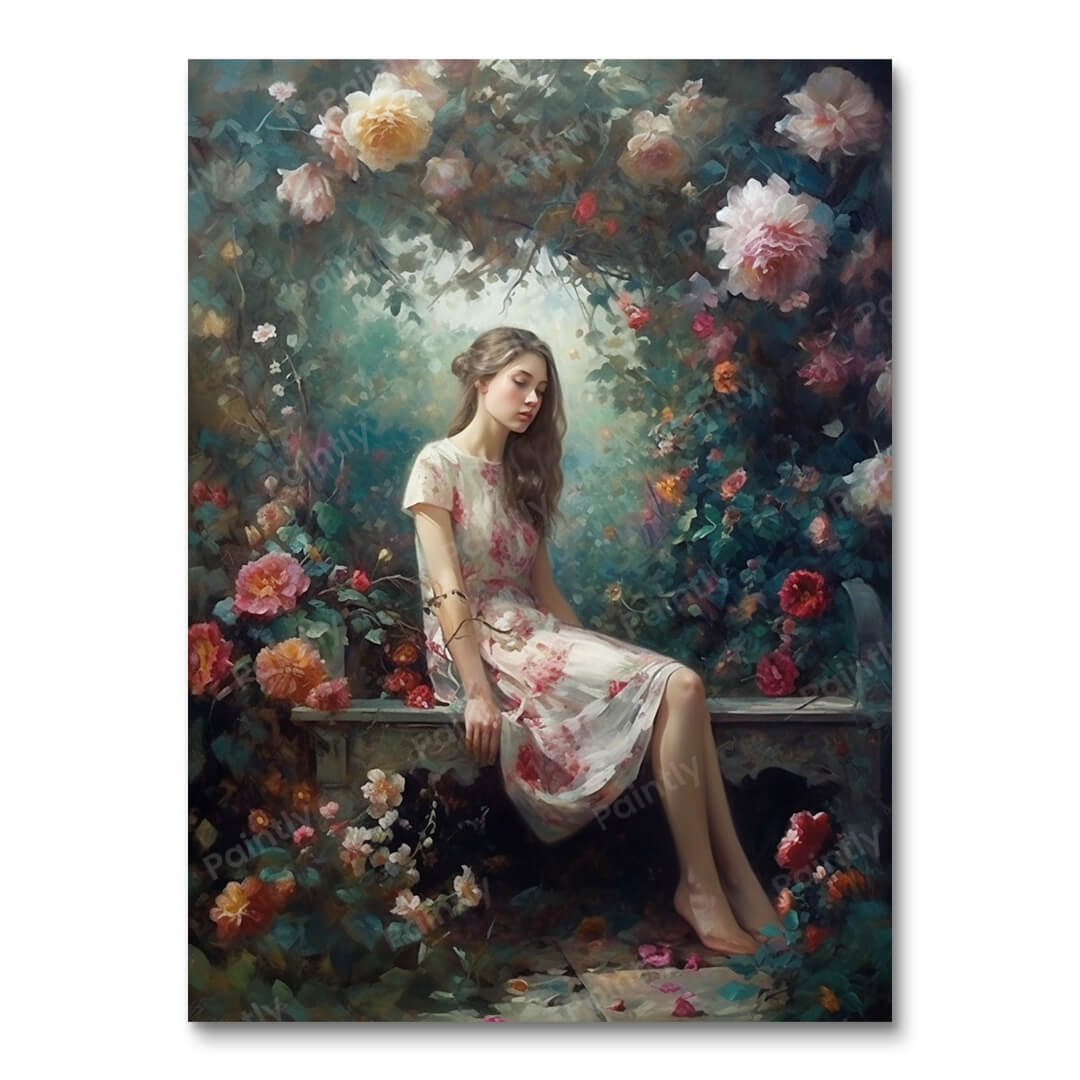 Blossoming Innocence (Diamond Painting)