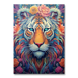 Psychedelischer Tiger II (Wandkunst)