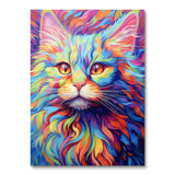 Psychedelic Cat II (Wall Art)