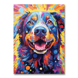 Psychedelischer Hund II (Wandkunst)