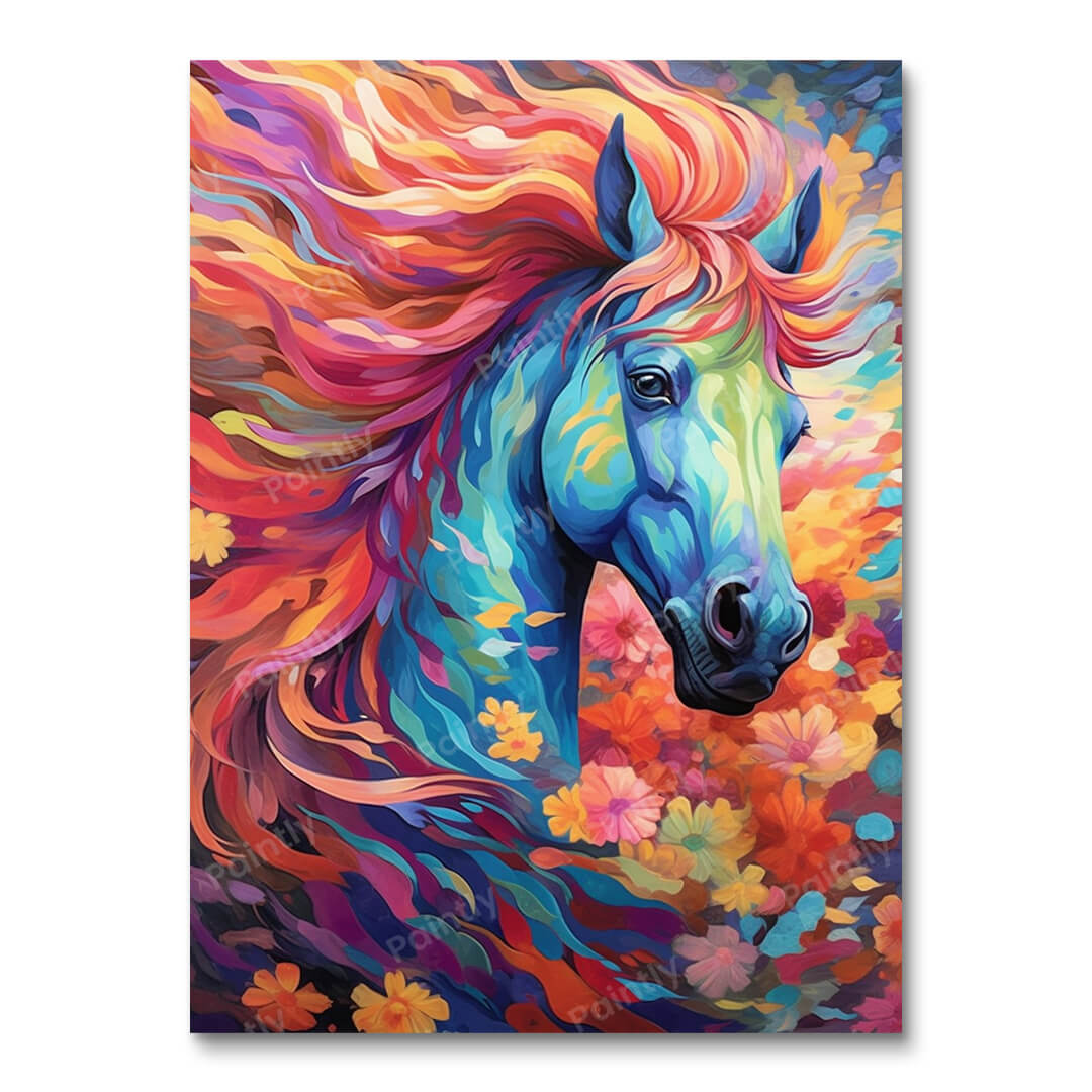 Psychedelic Horse II (vægkunst)