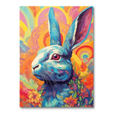 Psychedelic Rabbit II (Wandkunst)