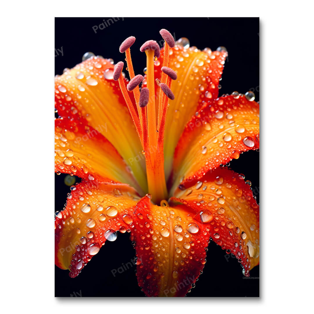 Dew Drop Lily (Wall Art)