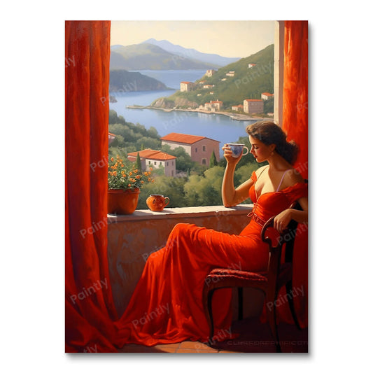 Rouge Riviera (Diamond Painting)