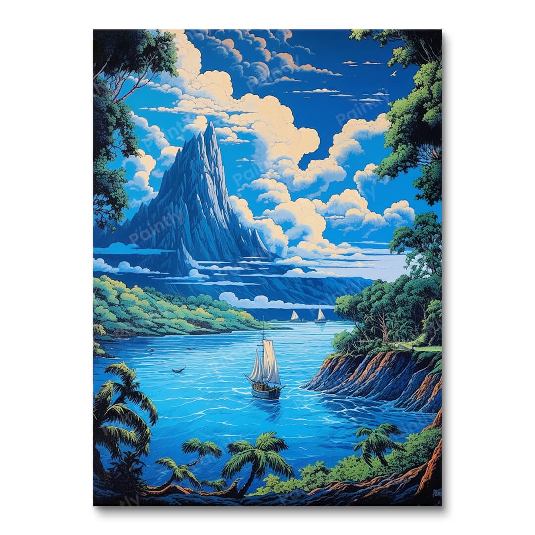 Hawaii Island Hopping (Diamond Painting)