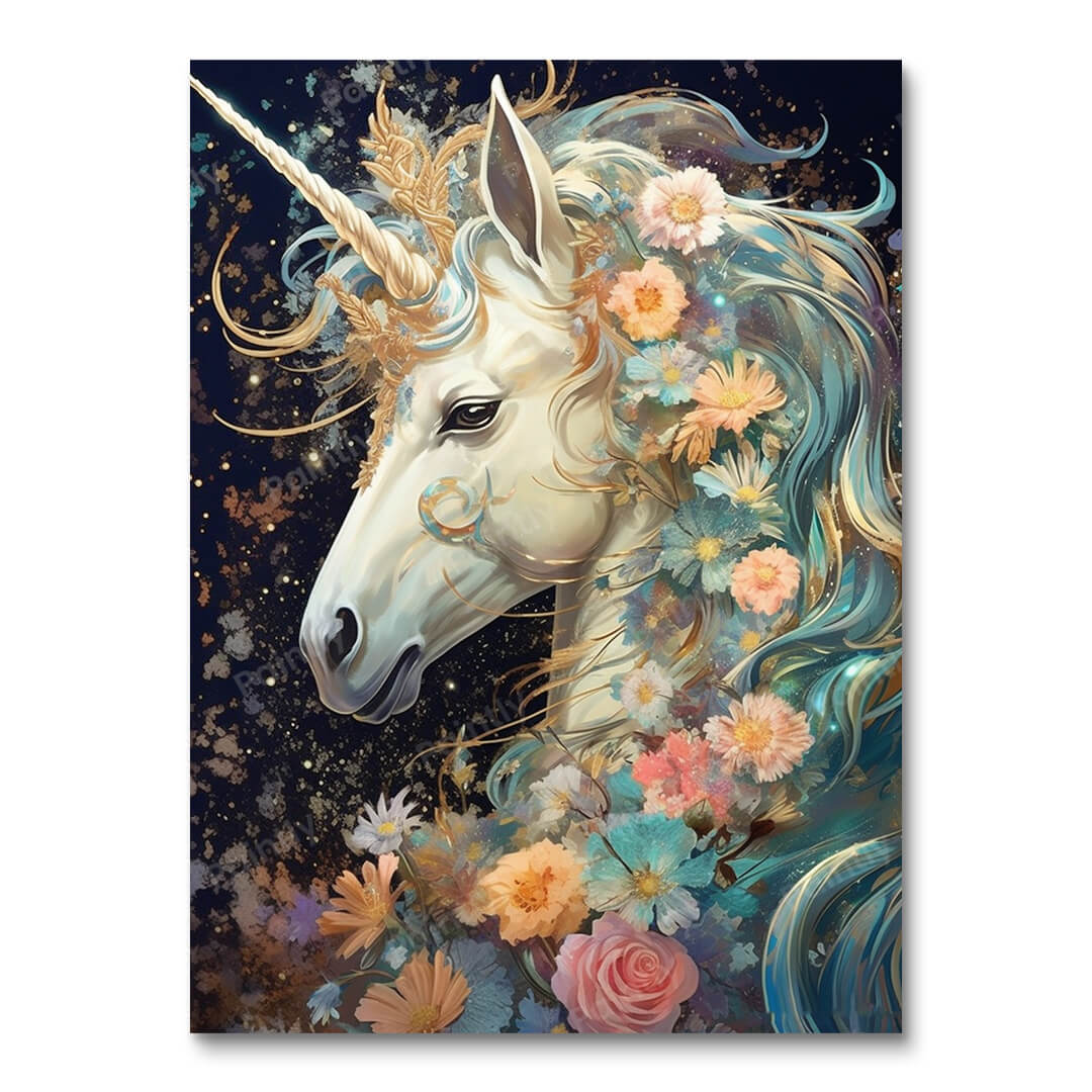 Fantasy Unicorn (diamantmaleri)