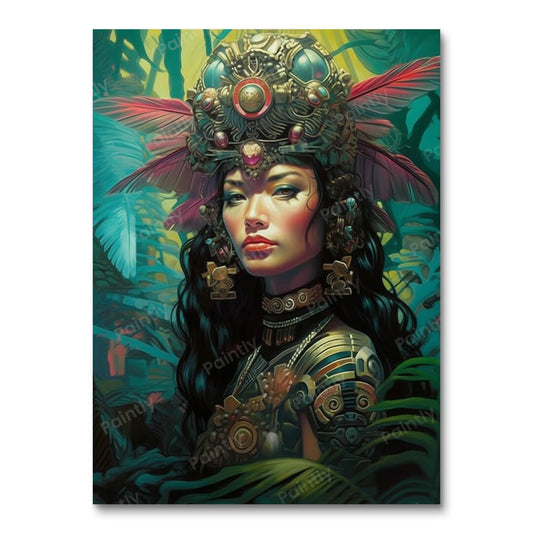 Amazonian Leader (Diamond Painting)