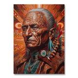 Red Indian Tribesman (Paint by Numbers)